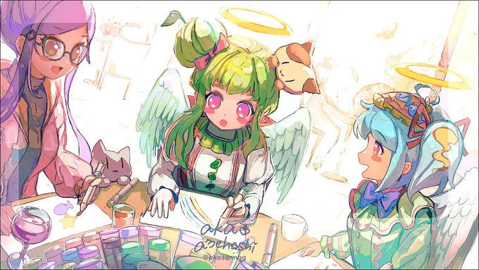 #自己紹介に無言で4作品どうぞ