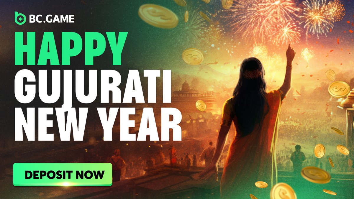 🎆✨ Happy Gujarati New Year ! 🇮🇳💰
Navi saal, navi shuruaat - aur naye crypto rewards !! 💎

🎁 Rewards: $USDT for our Indian fam 🇮🇳

Gujju Kaito users, Airdrop hunters &amp; Crypto traders -
Aapka saal shuru ho profit ke saath !! ⚡

🎯 Tasks:
1️⃣ Follow 👉 <a href="/bcgameIN/">BC.GAME INDIA</a> (mandatory)
2️⃣