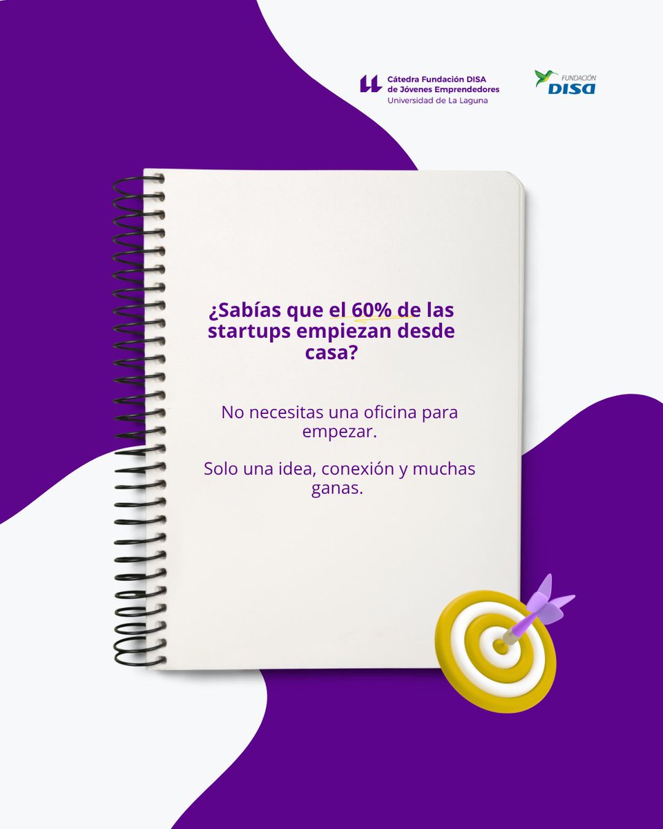 No hace falta tenerlo todo para empezar.
Algunas de las ideas más grandes nacieron en una habitación, con un portátil y mucha ilusión.

✨ Lo importante no es dónde comienzas, sino cuánto crees en lo que haces.

<a href="/fundaciondisa/">Fundación DISA</a>
