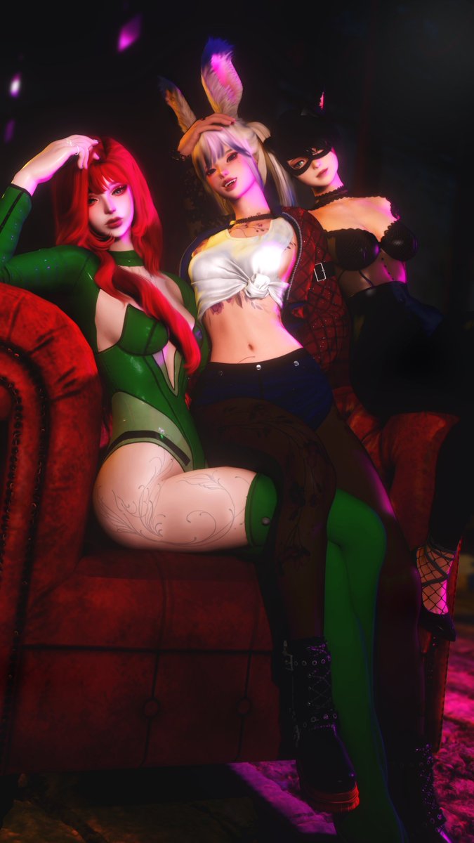 𝑻𝒉𝒓𝒆𝒆 𝒔𝒊𝒓𝒆𝒏𝒔, 𝒐𝒏𝒆 𝒄𝒊𝒕𝒚, 𝒆𝒏𝒅𝒍𝒆𝒔𝒔 𝒕𝒓𝒐𝒖𝒃𝒍𝒆.

🌿🃏🐈‍⬛

#ffxiv #gpose #gposers #ReShade #viera #miqote