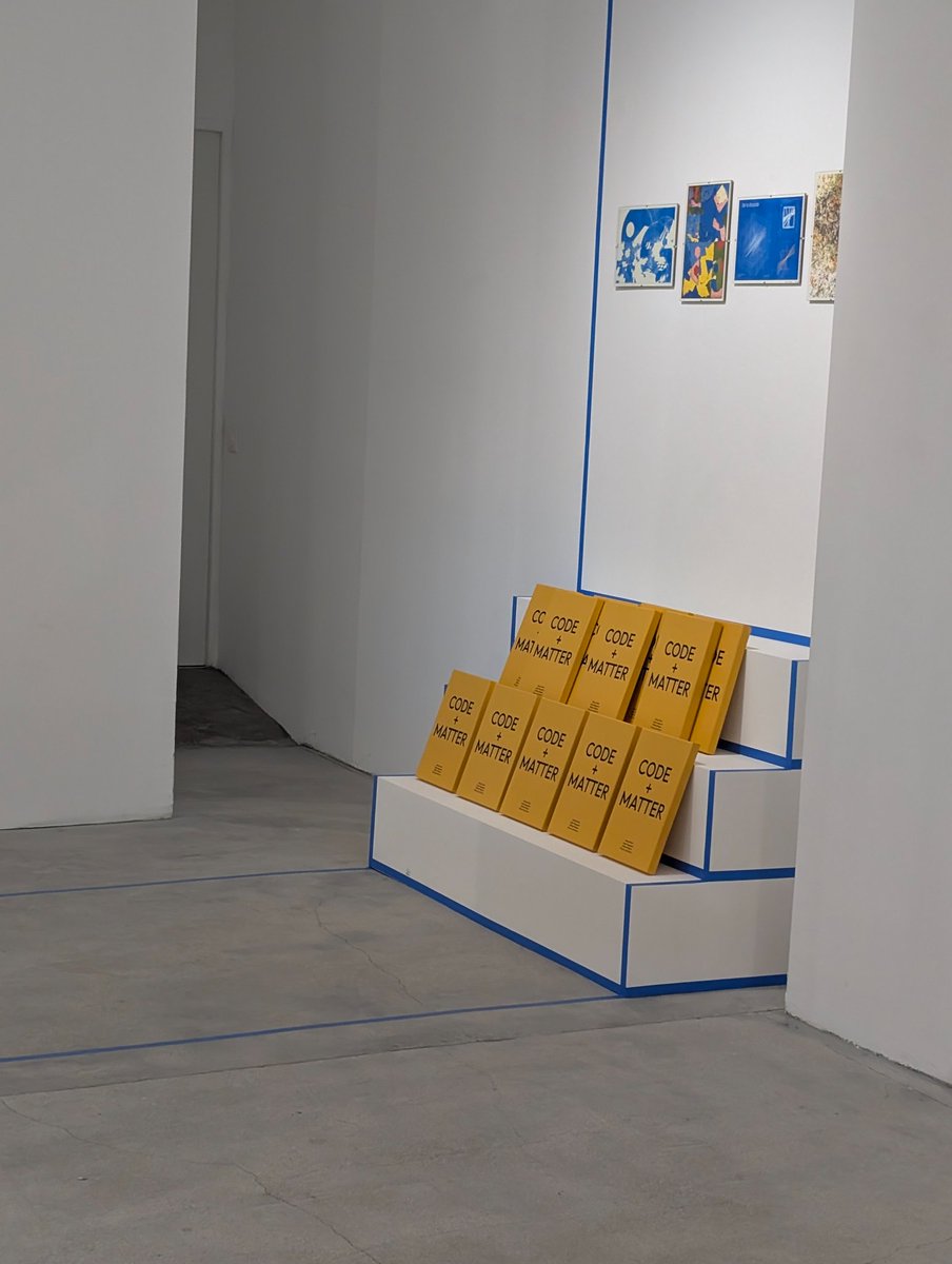 jmpailhon's tweet image. GM
Live from CODE + MATTER exhibition in Paris
With physical artworks from generative art rising stars @williamapan @florianzumbrunn @MacTuitui and @Julien_Espagnon
Introduced by @100collectors' founder @eleonorabrizi
Curated by @dmoulon
Don't miss it! Opened until the…