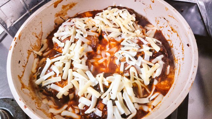 こいつにチーズをドバっと 