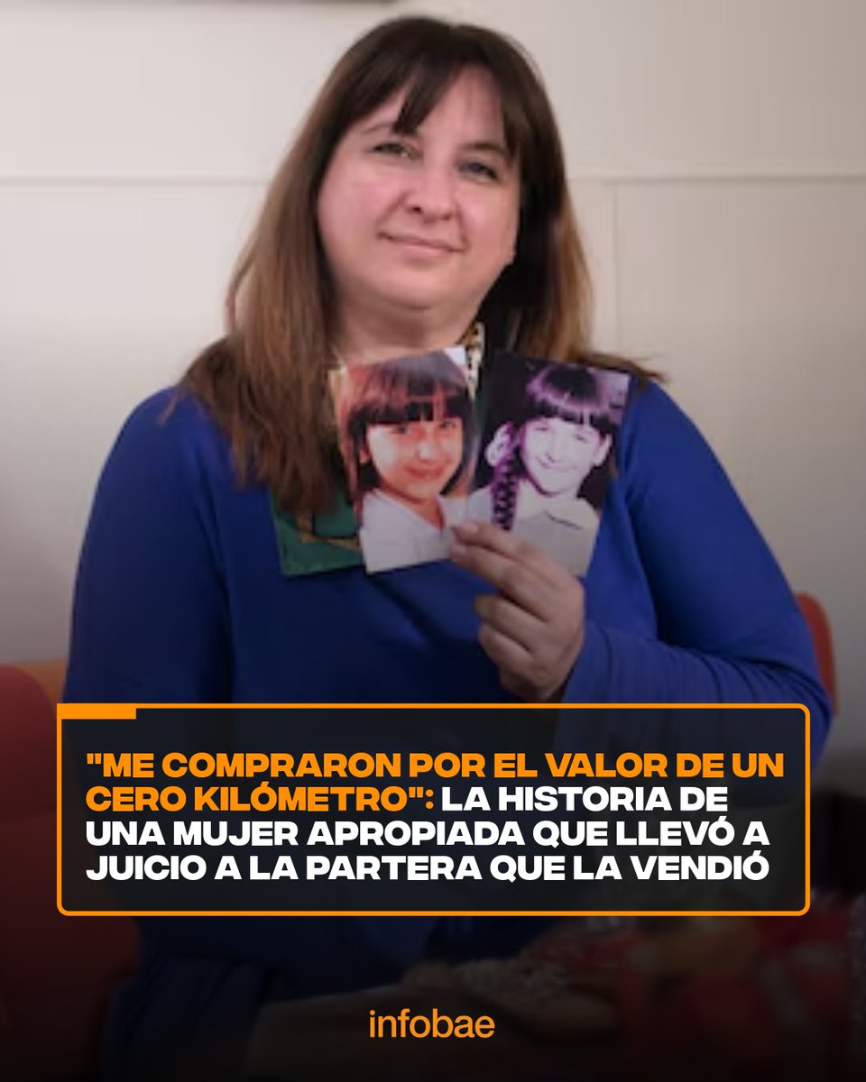 infobae's tweet image. &quot;Me compraron por el valor de un cero kilómetro&quot;: la historia de una mujer apropiada que llevó a juicio a la partera que la vendió infob.ae/47oLfyA