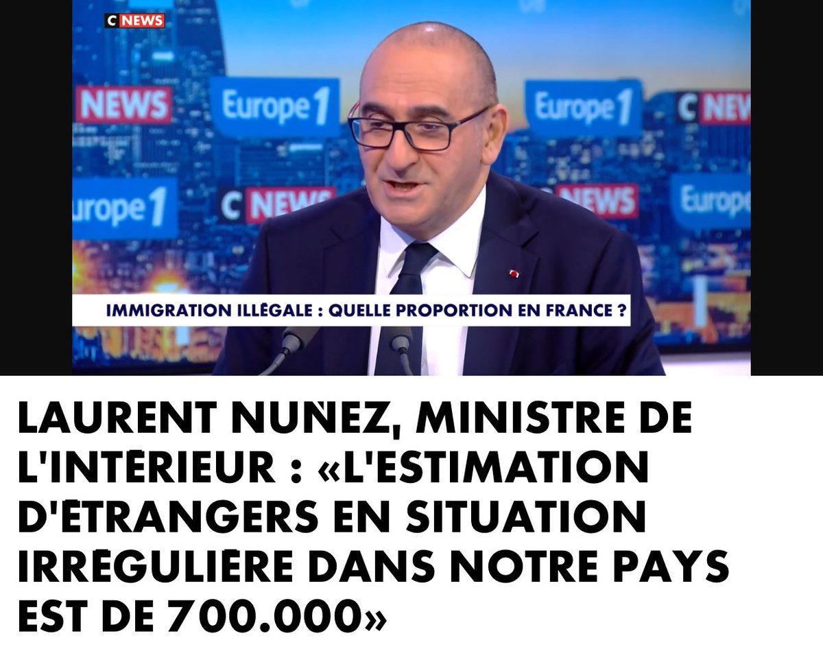 700.000!!!!😳😳
Et c’est sûr et certain qu’il ne donne pas les vrais chiffres.. il y en a sans doute le double..🙄