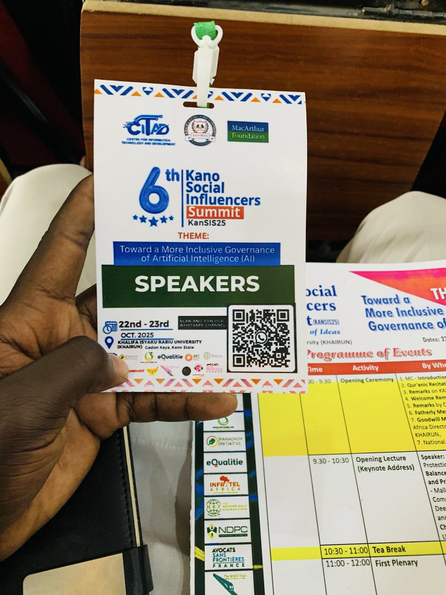 Tech_Guy00's tweet image. Thrilled to announce i will be panelist at 6th social influencers summit organized by @ICTAdvocates @macfound