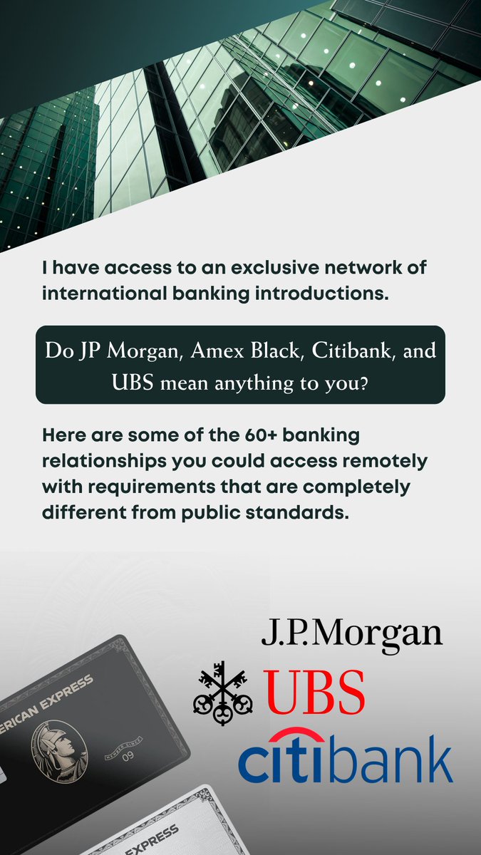 worldwisecapitl's tweet photo. Whether you’re looking to diversify your banking, expand internationally, or secure better financial options abroad, we help make it happen.

📩 Message us to learn more about how we can assist with your global banking setup. https://t.co/XtiJiI1QNH