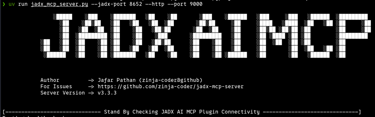 zinja_coder's tweet image. Critical Bug Fix - JADX AI MCP v3.3.3
Following Critical Bug has been fixed -> Bug: Inner classes with $ symbol cannot be retrieved via /class-source endpoint
github.com/zinja-coder/ja…