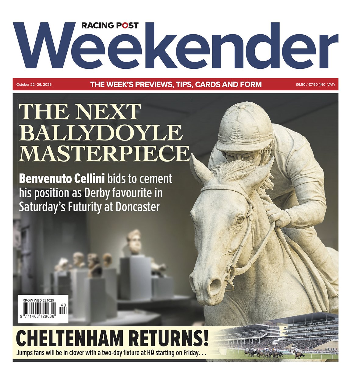 Weekender (@rpweekender) on Twitter photo Inside this week's <a href="/RPWeekender/">Weekender</a>...๐๏ธ
๐ Colour cards, form, big-race previews and trends for a feast of ITV racing across the week
๐ฃ๏ธ Maddy Playle and Tom Segal's brilliant weekly columns
๐ฌ๐ง ๐ฎ๐ช Top judges Paul Kealy and Robbie Wilders mark your card
PLUS much more.... OUT NOW! Inside this week's <a href="/RPWeekender/">Weekender</a>...๐๏ธ
๐ Colour cards, form, big-race previews and trends for a feast of ITV racing across the week
๐ฃ๏ธ Maddy Playle and Tom Segal's brilliant weekly columns
๐ฌ๐ง ๐ฎ๐ช Top judges Paul Kealy and Robbie Wilders mark your card
PLUS much more.... OUT NOW!