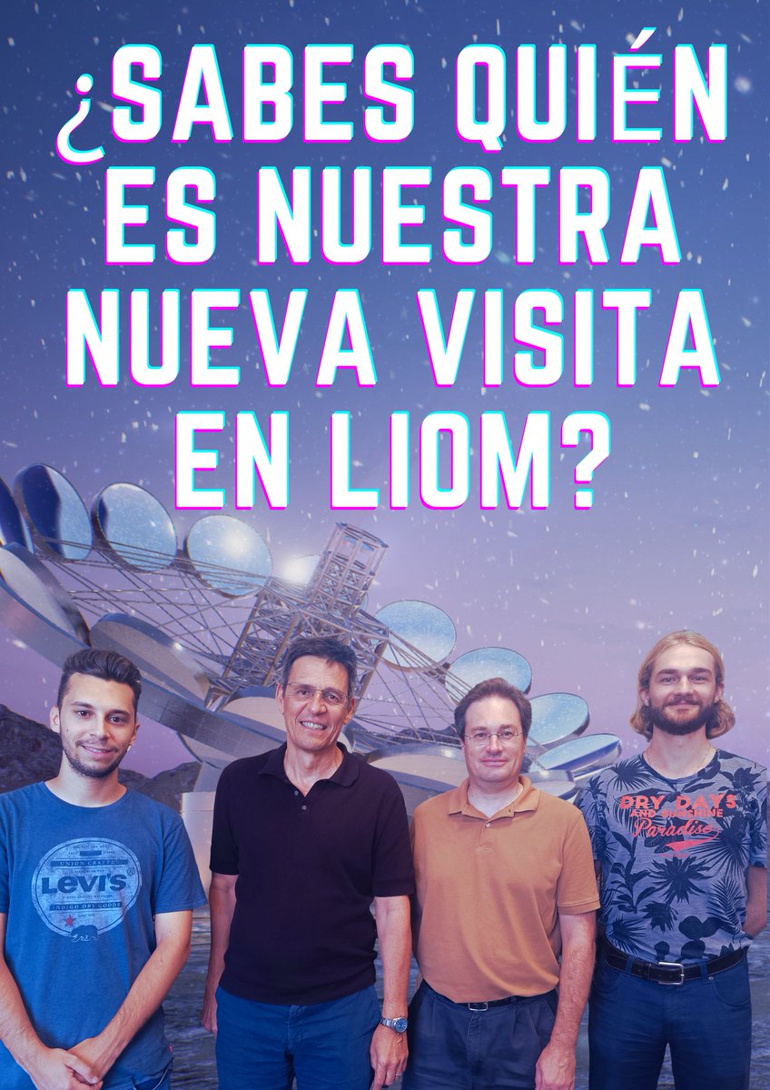 LIOM_iac's tweet photo. 🧠✨ ¿Sabes quién es nuestra nueva visita en LIOM?
🤔 ¡Déjalo en los comentarios! 👇

🧠✨ Do you know who our new visitor at LIOM is?
🤔 Drop your answer in the comments! 👇

#LIOM  #ELF #Exoplanets https://t.co/DRE43RRXim