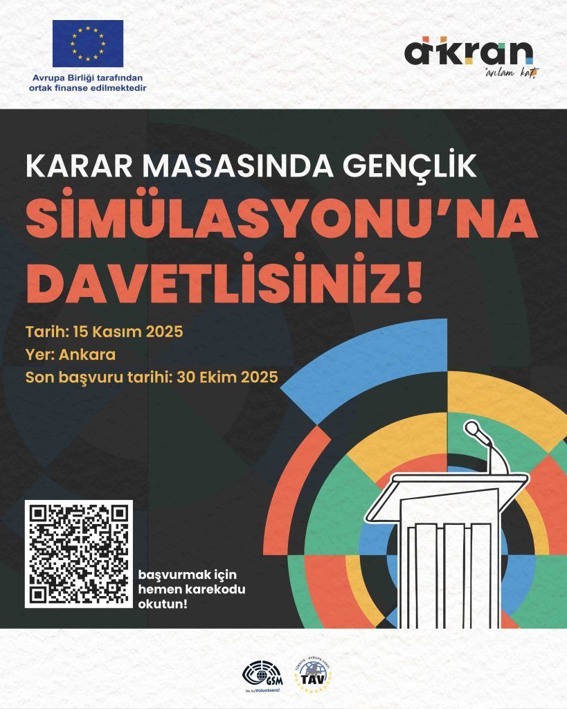 Karar Masasında Gençlik Belediye Meclis Simülasyonuna Davetlisiniz

📆  Son başvuru tarihi: 30 Ekim 2025
👉  sivilalan.com/2025/10/21/kar…