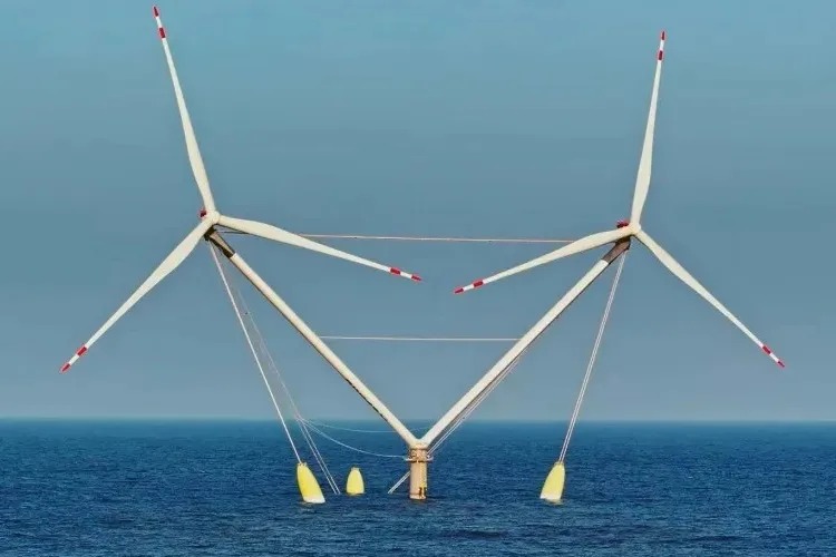 Çin’den en büyük yüzer rüzgar türbini geliyor

Çinli Mingyang Smart Energy, çift başlı tasarıma sahip 50 MW’lık bir yüzer açık deniz rüzgar türbini geliştirecek.

haberdenizde.com/denizde-gundem…

#denizüstürüzgarenerjisi
#MingyangSmartEnergy #yüzeraçıkdenizrüzgartürbini