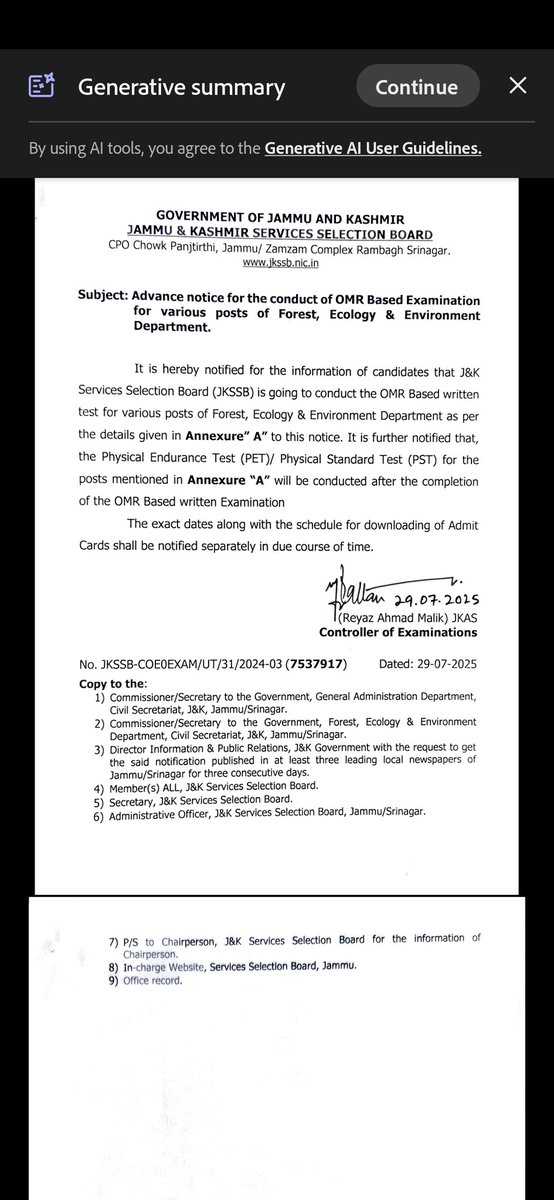 JkssbExam's tweet photo. Stop Playing with Emotions of those JKSSB forest Posts Aspirants who are preparing for these posts for past 3 years but no exam or physical Conduct by JKSSB @CM_JnK @jkssbofficial @OmarAbdullah @JavedRanaa @Sunil_SharmaBJP https://t.co/TpmGZ638EM