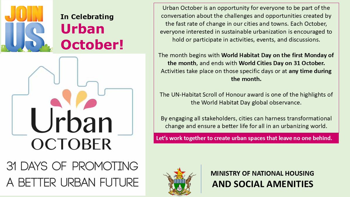 MINISTRY OF NATIONAL HOUSING AND SOCIAL AMENITIES tweet media