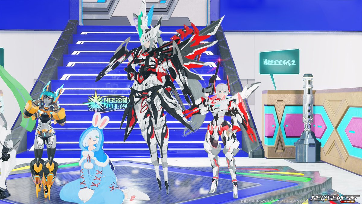 sisonatto2525's tweet image. あと今朝バタバタして上げられなかったメンテ(終わった後)SS🧥🥼
今週のはコーデ会テーマ『ファルテカフェイス』の時のもの🤖😆
せっかく新フェイス、皆は触ってみた❓😊
■1週間のSS📷
①新フェイス集合
②2カメ
③3カメ
④納豆像と共に✌️
#PSO2NGS
#NGS
#PSO2NGS_SS
#メンテの日なのでssを貼る