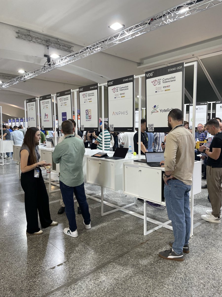 TechFabLabCV's tweet image. Comenzamos la mañana de estos dos días intensos en @VDS_event en la @ciudadartesciencias
Encontraréis el stand de #TechFabLab junto a la entrada principal, el número 8, y las startups que nos acompañan en las islas i19 e i20
#VDS