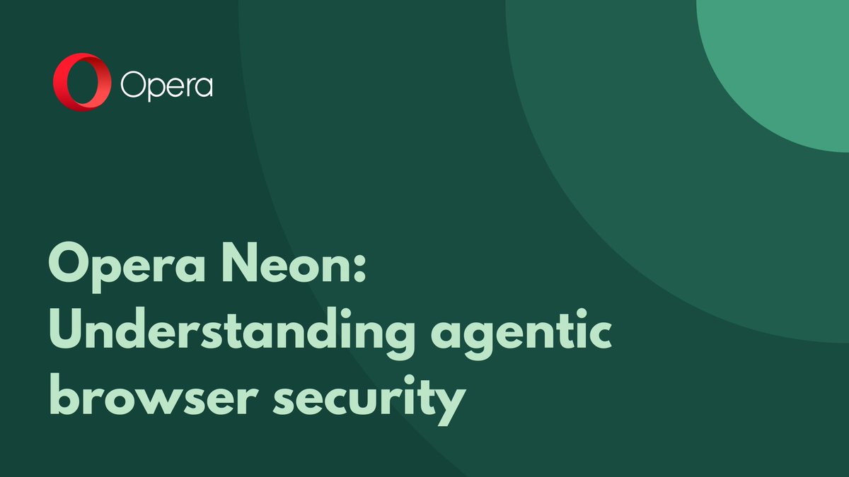 Opera Privacy and Security Team tweet media