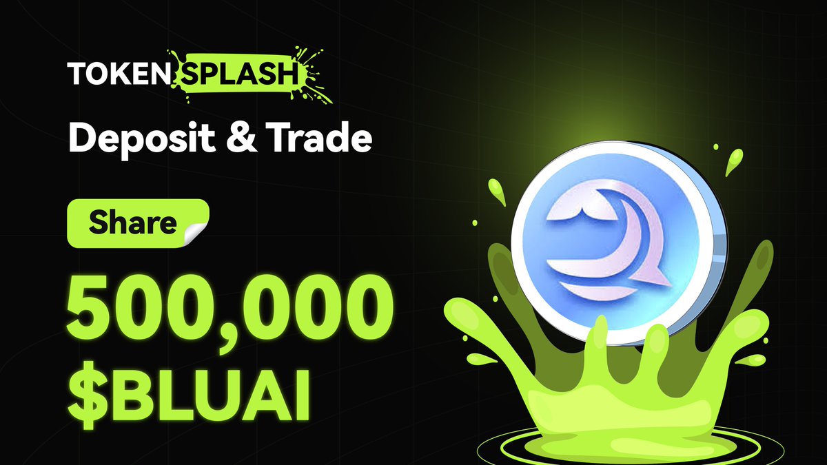 BitunixOfficial's tweet image. Deposit & Trade to Win 500,000 $BLUAI! 💰
@bluwhaleai joined #Bitunix Token Splash!
Trade and Earn Coins — Share a Prize Pool of 500,000 $BLUAI
Join here 👉 short.bitunixads.com/gr6pdLaL
