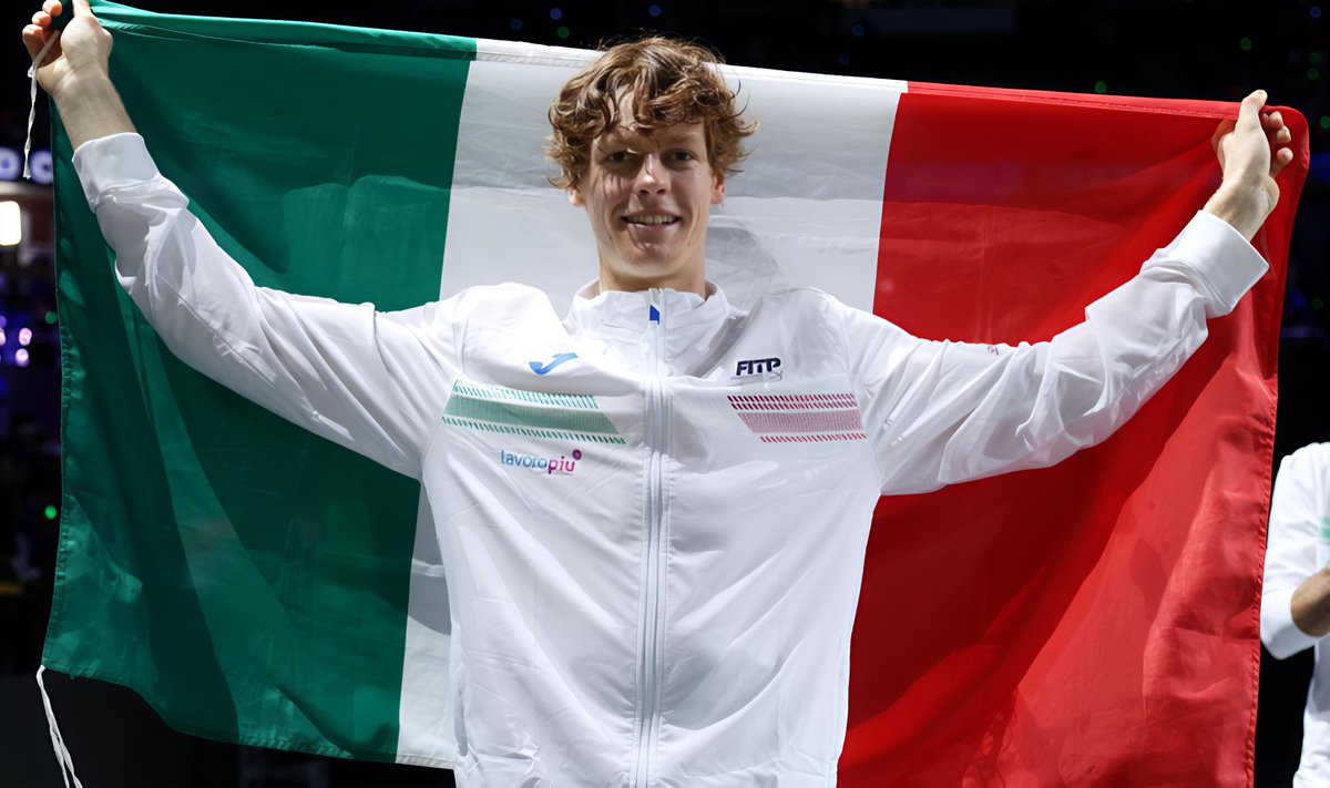 <a href="/BrunoVespa/">Bruno Vespa</a> Sinner è italiano fino al midollo: parla tedesco perché è altoatesino, vive a Montecarlo come tanti tennisti e ha vinto la Coppa Davis per l’Italia. Invece di screditarlo, dovresti solo dire: grazie, Jannik per aver portato in alto la bandiera dell'Italia nel mondo. Vergognati.