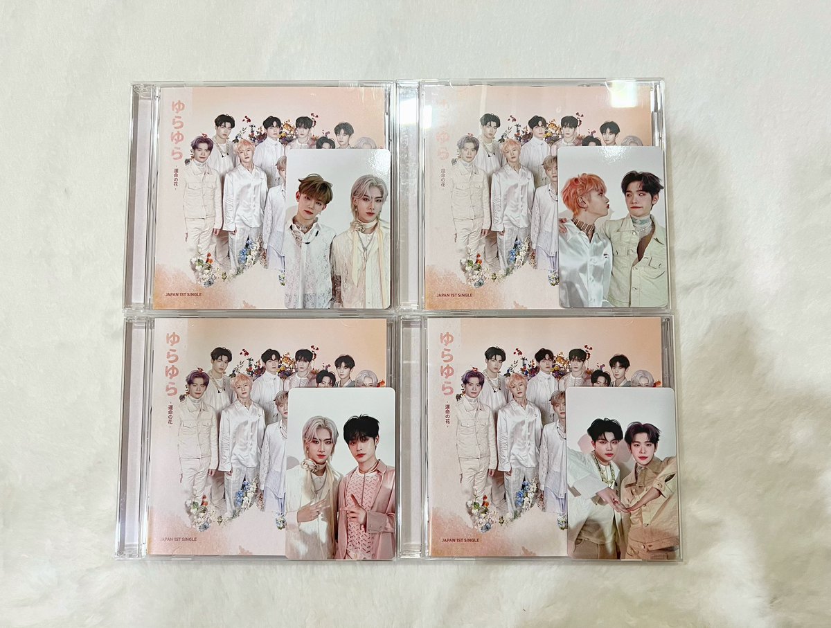 [พร้อมส่ง] อัลบั้มญี่ปุ่น+การ์ด Japan 1st single
Regular ver. (แกะแล้ว ไม่มีโค้ด)

บั้มละ 235 บาท 
จางฮ่าว - ริคกี้ (มี2บั้ม)
แมทธิว - แทแร (มี2บั้ม)
ริคกี้ - จีอุง
กอนอุค - แทแร

📦ส่งฟรี
สนใจหรือสอบถามเพิ่มเติมDMได้เลยค่ะ
#ตลาดนัดzerobaseone #ตลาดนัดzb1