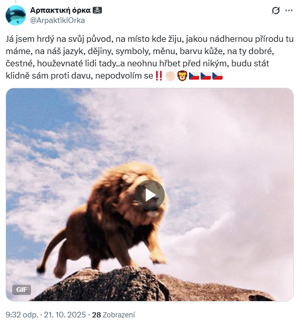FormanHonza's tweet photo. Když je vaším jediným životním úspěchem, že jste se narodili jako běloch. https://t.co/j8f0FBA54J