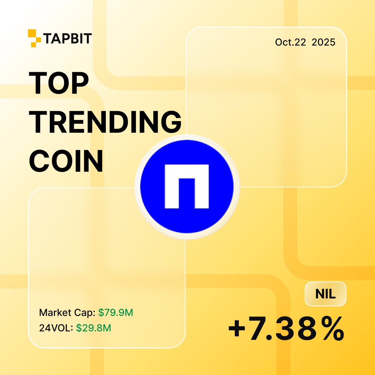 TapbitArabic's tweet image. �️ الأكثر تداولاً على تاببيت — نيلايون (NIL)

@Nillion - أول حاسوب أعمى للبشرية، يبني الطبقة الأساسية للإنترنت لجميع البيانات الخاصة. 🔐

هل تقود نيلايون ثورة الخصوصية القادمة؟ 👀  
⚡️ تداول الآن على تاببيت:  
tapbit.com/auth/PBMLTTK

#Tapbit #Nillion #الأكثر_تداولاً