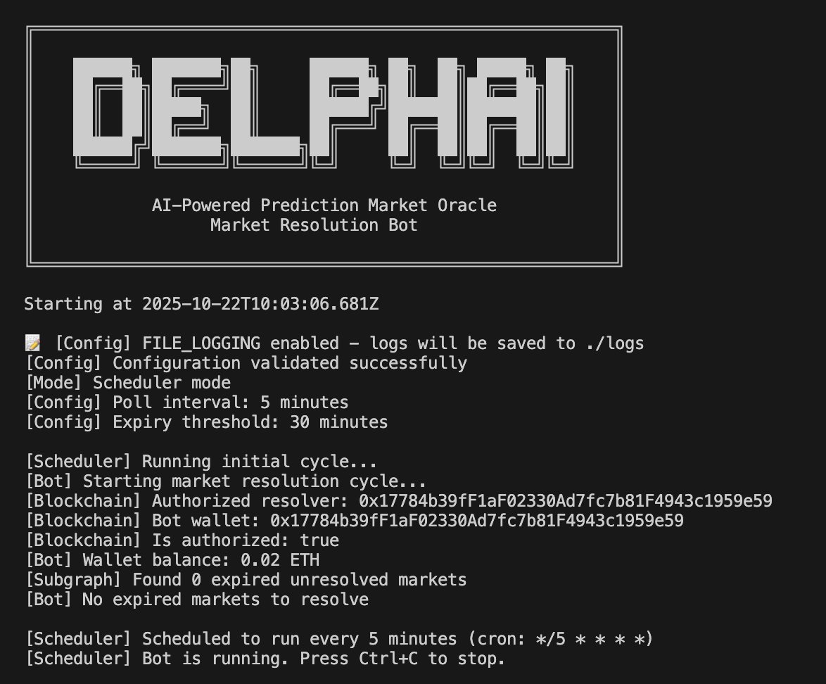 delphai_io's tweet image. GM to everyone except those who said "AI oracles can't work"
Our bot just went LIVE
Real AI + Real blockchain + Real markets
No mock data. No testnet. PRODUCTION.
This is what the future looks like 👇