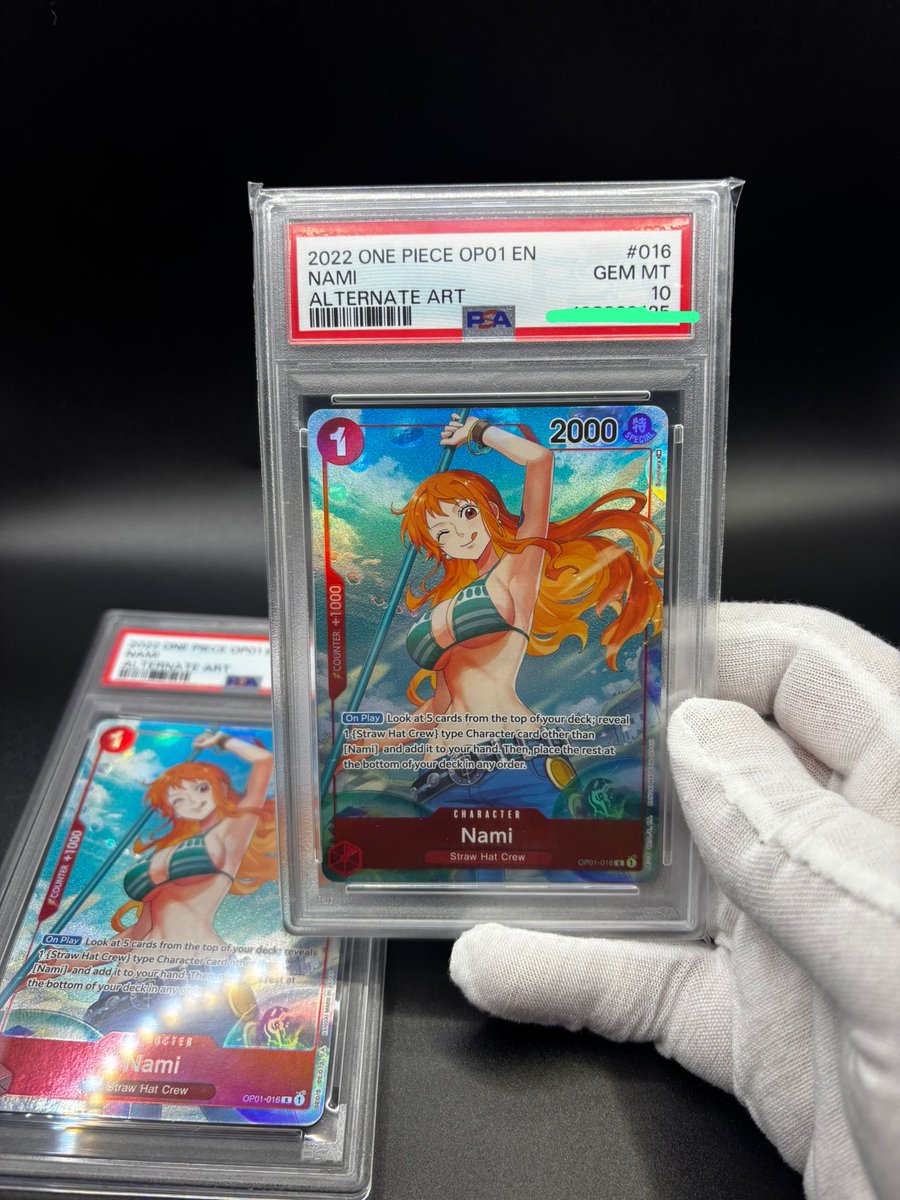 CosmoCardsTCG's tweet photo. Someone say alpha nami? 🔥🔥‼️ #ONEPIECE #onepiecetcg #onepiececardgame #ONEPIECEcards #op01alpha #ONEPIECE1162 https://t.co/CJD4AAqSxN
