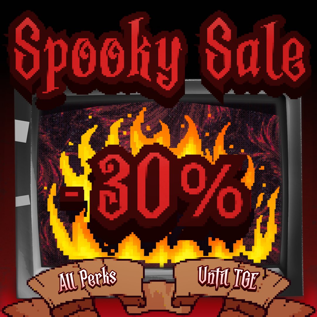 Mattle.fun (@mattlefun) on Twitter photo We know the TGE delay isn’t fun, so here’s a treat 🎃
> Spooky Sale: ~30% off all perks
> Energy Enhance: Daily energy for Game Pass increased from 20 to 25
Both last until TGE. Keep grinding, and thank you for staying with us. We know the TGE delay isn’t fun, so here’s a treat 🎃
> Spooky Sale: ~30% off all perks
> Energy Enhance: Daily energy for Game Pass increased from 20 to 25
Both last until TGE. Keep grinding, and thank you for staying with us.