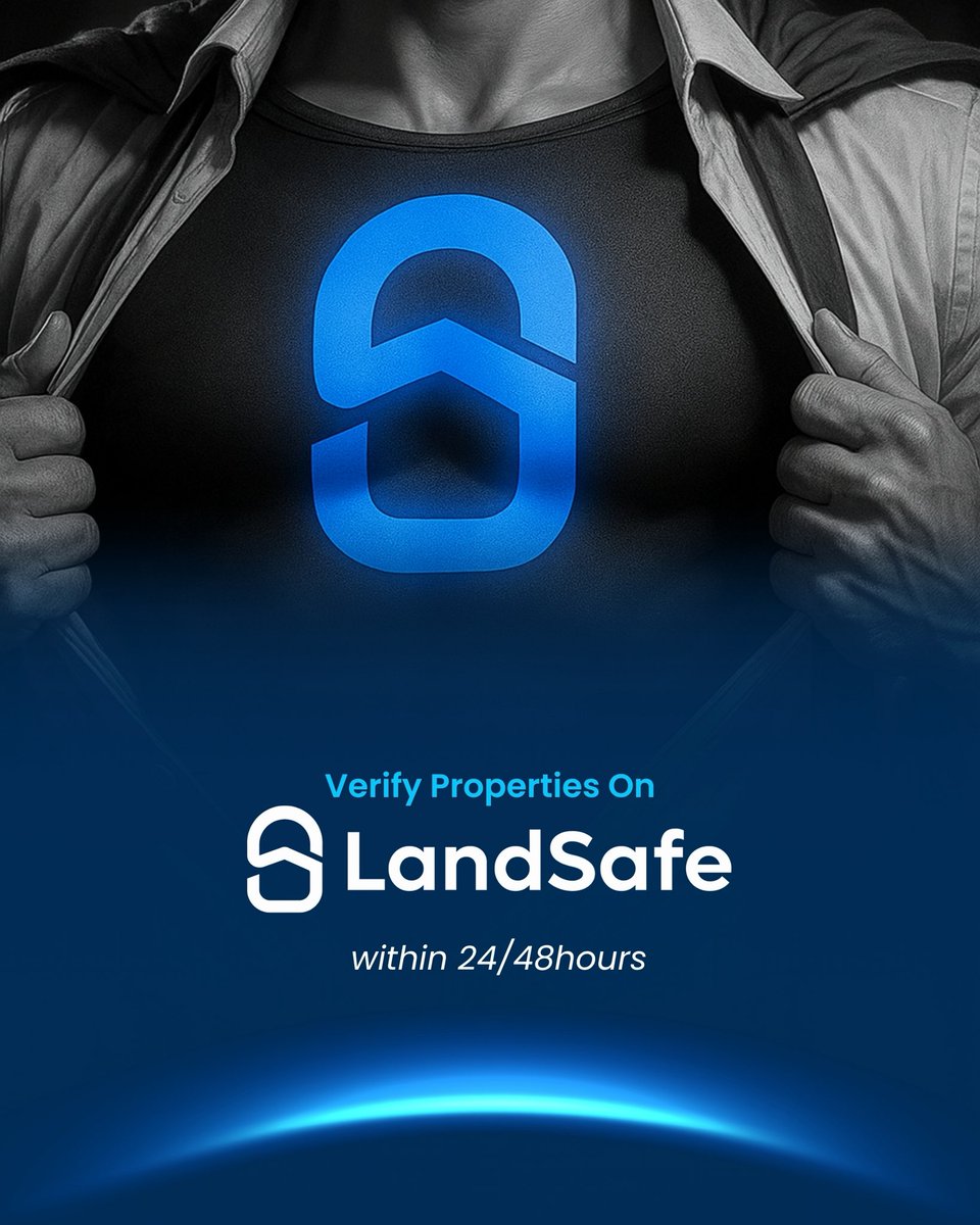 landsafe_ng's tweet image. Buyers that skip process end up losing millions to scams, not to mention valuable time and peace of mind. 

Choose landSafe today!

#Landsafe #PropertyVerification #LagosRealEstate