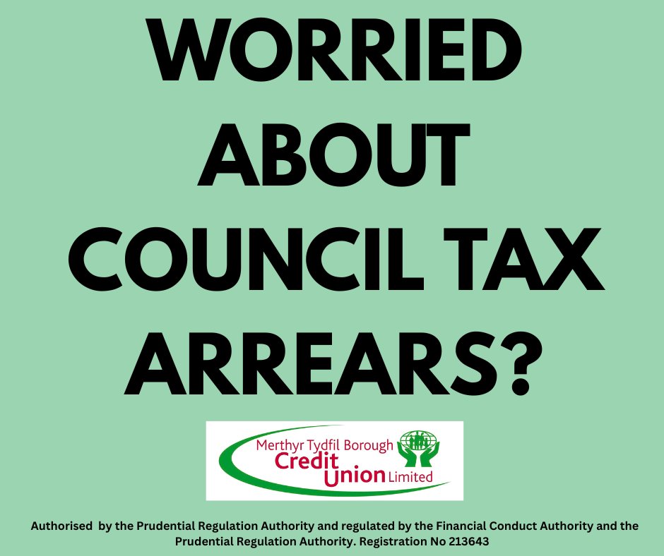 Have COUNCIL TAX ARREARS &amp; live in Merthyr Tydfil, we could help?* 

We’re offering an INTEREST FREE loan of up to £2,000 over 2 years 

Interested?  

Apply for a Council Tax Debt Relief loan today  mtbcu.org.uk/services/mobil… 
t&amp;c *

More information 01685 377888 /info@mtbcu.org.uk