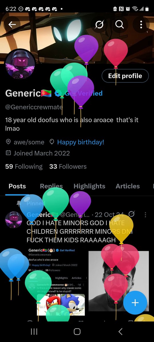 Genericcrewmate's tweet image. Ah shit, I'm 1 year close to my 20s now.....