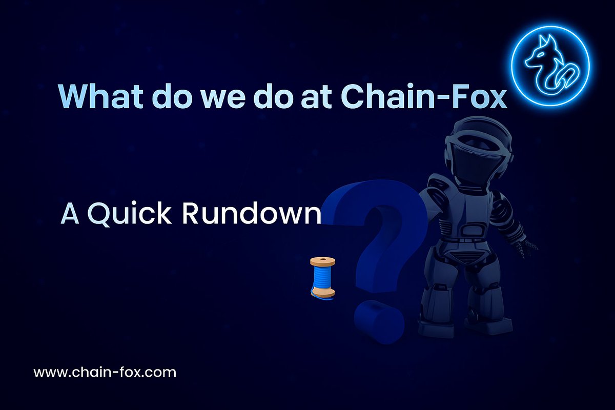 Most builders skip audits, not because they don’t care about security, but because traditional audits are too expensive, too slow, and too shallow.

That’s where ChainFox comes in. 🧵