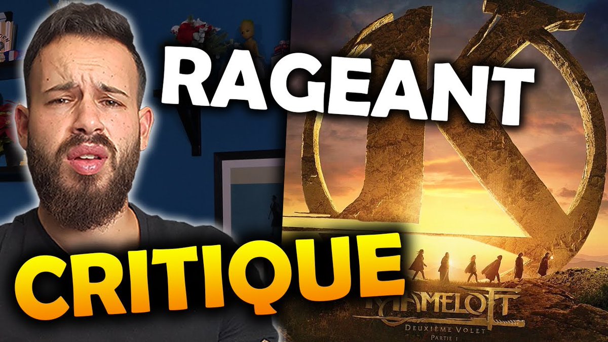 NOUVELLE CRITIQUE !!

On parle aujourd'hui de #KaamelottDeuxiemeVolet ! Ça aurait pu être bien...

🔽 LIEN DE LA VIDÉO 🔽
⁩youtu.be/Usrwdi4je14

LIKE ET PARTAGE 🧡