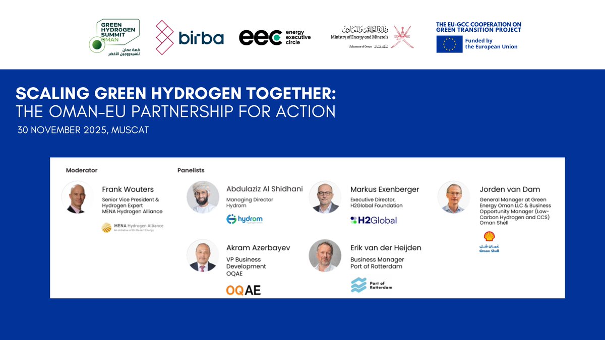 EU-GCC Cooperation on Green Transition tweet media