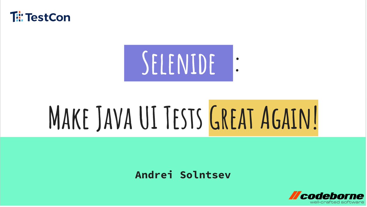 asolntsev's tweet image. My slides from today's talk at @TestConEurope 2025:

docs.google.com/presentation/d…