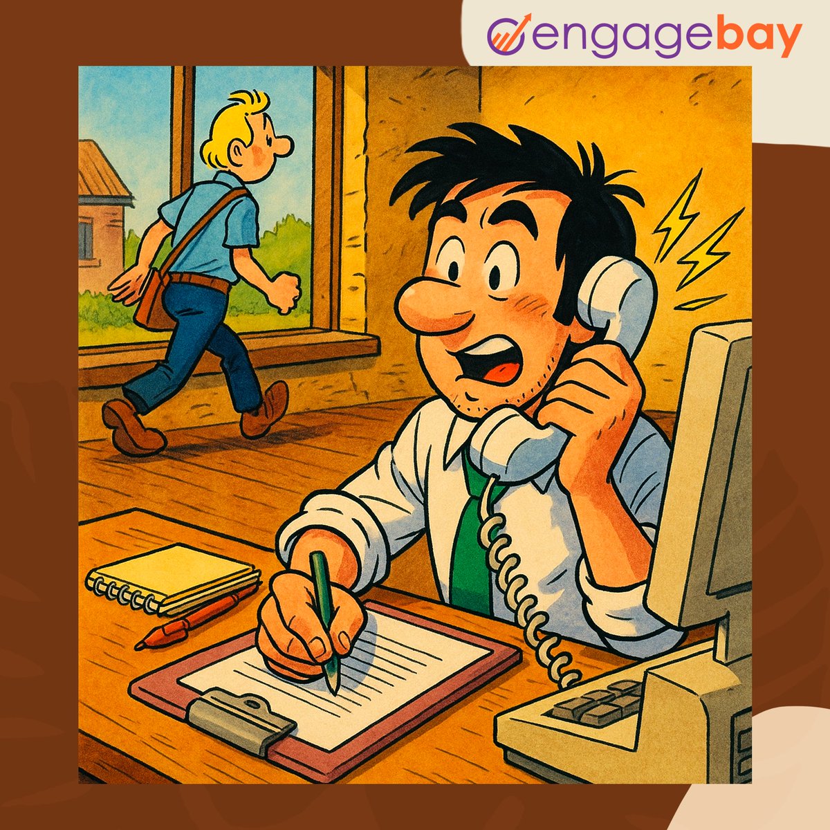 engagebay's tweet image. The Follow-Up Problem?

80% of deals need 5+ follow-ups. Yet 44% of reps stop after 1. Automations fix this. 

How many follow-ups do you make?

#SalesAutomation #FollowUp