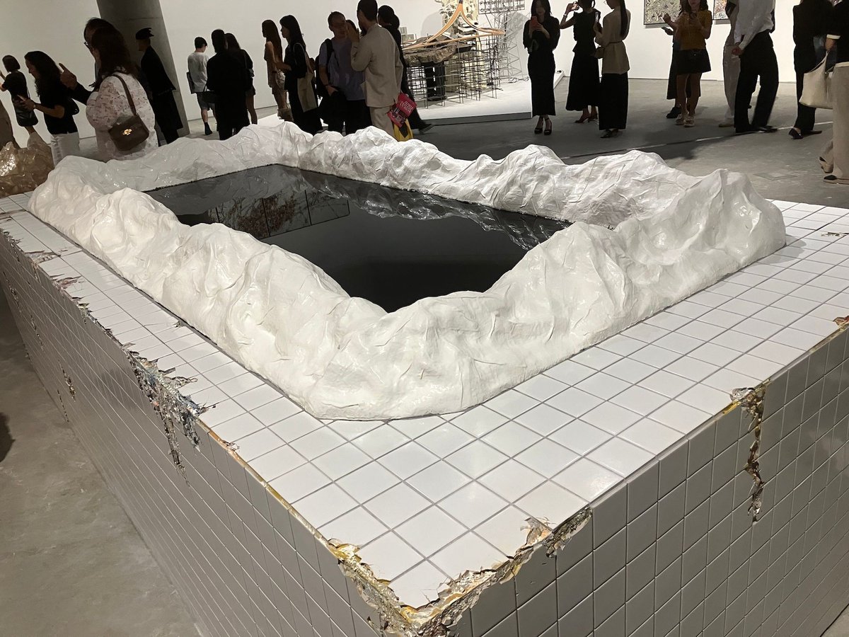 タイトル「Who？」　現代アート タイトル「Who？」 現代アート タイトル「Who？」 現代アート