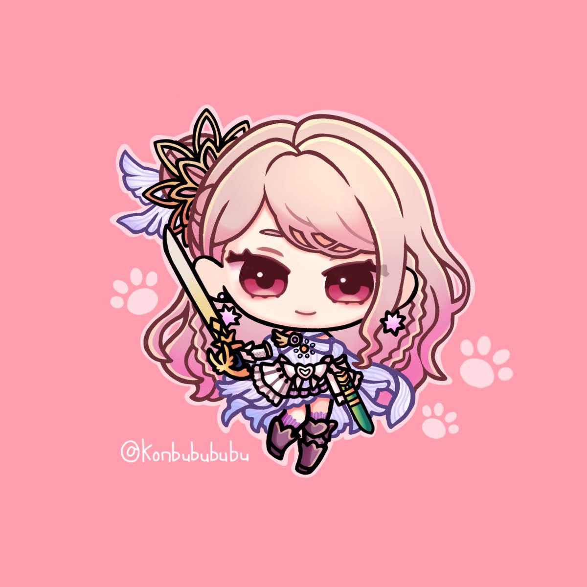 セリーヌさん描きました🫶
#チェンクロアート  #チェンクロ