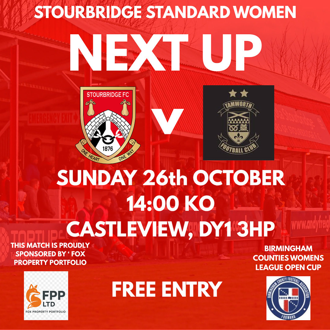 Stourbridge Standard Women FC tweet media