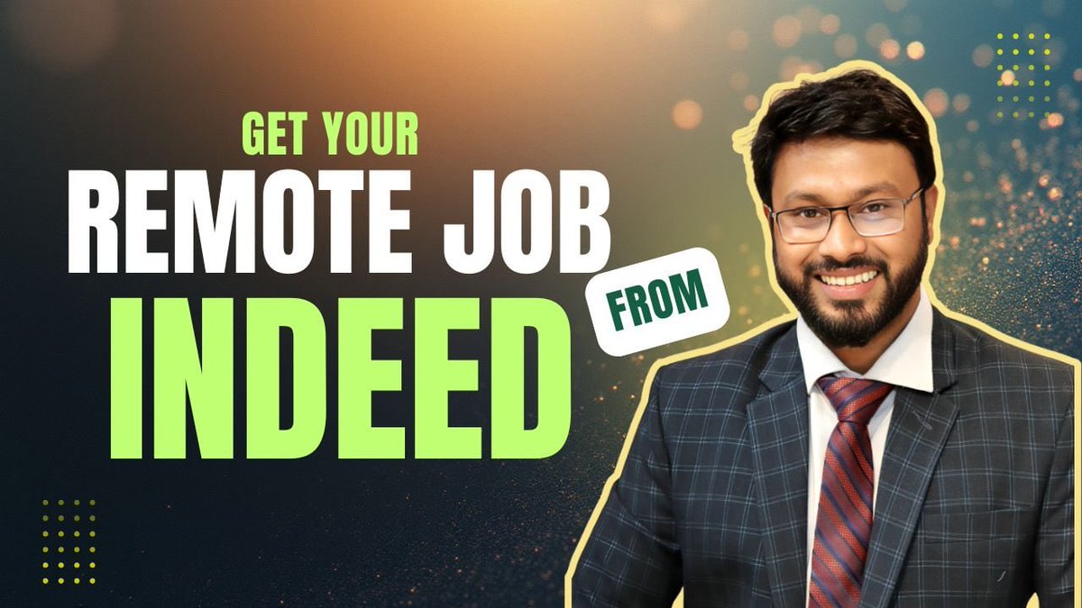 codemanbd's tweet image. Indeed থেকে কিভাবে আপনার রিমোট জব পাবেন? ইনডিড প্রোফাইল তৈরি ও জব এপলাই - আপওয়ার্ক ক্র্যাশ কোর্স