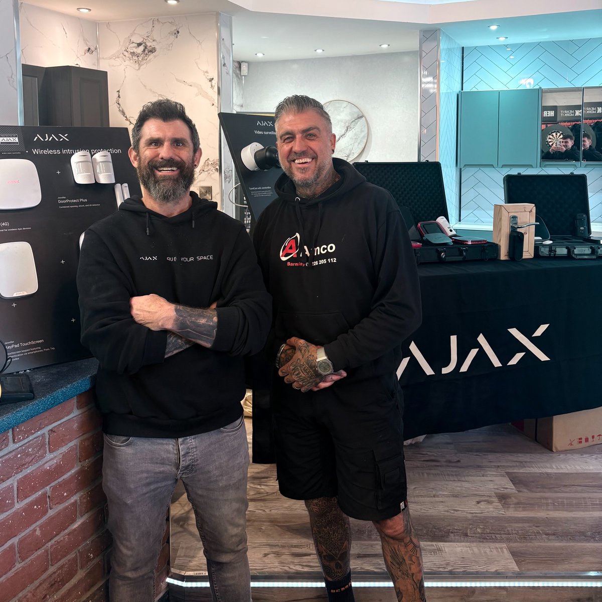 It's been great having <a href="/ajax_systems/">Ajax Systems</a> with us this morning here in Barnsley.

Thanks to the team and everyone who's been in to see us. 👍🏼