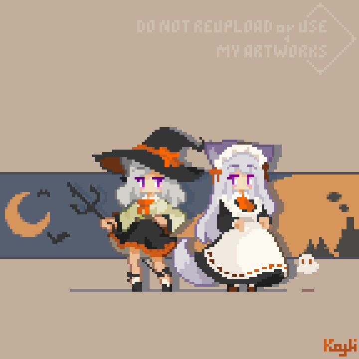 ハロウィン衣装

#pixelart