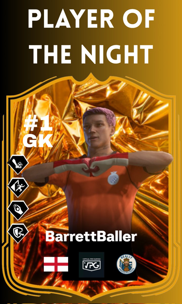 Again, quite a few very good performances last night but as you players have decided that Ben takes the trophy 🏆 for a second night in a row.

WELL DONE 👏