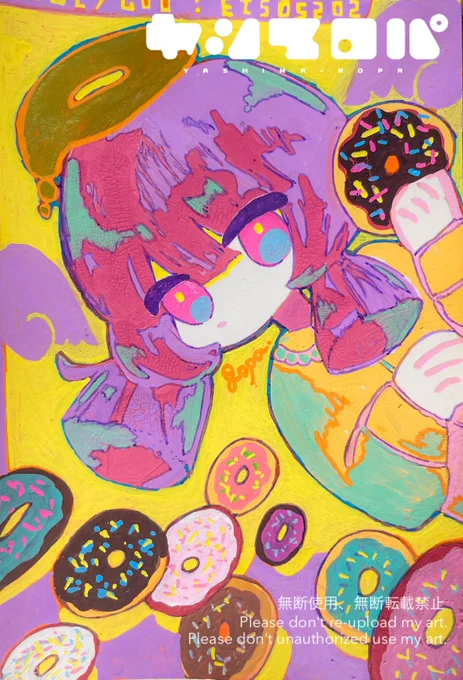 最近のアナログ絵まとめ #illustration