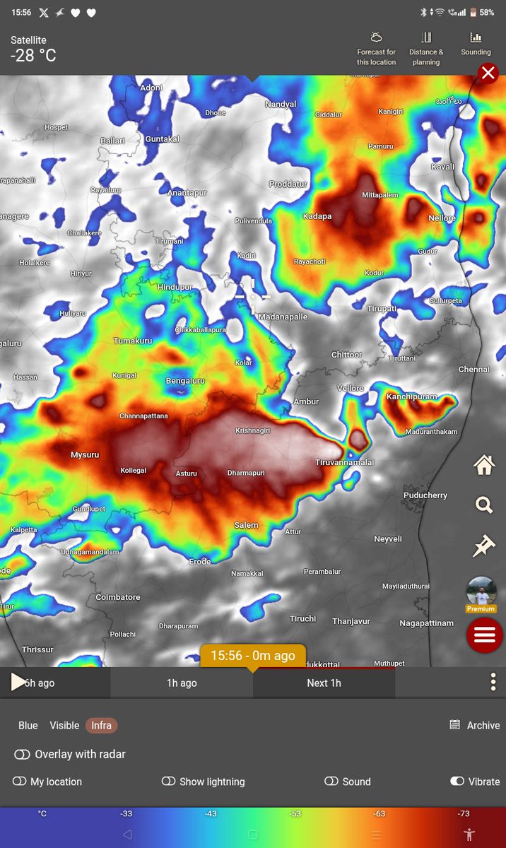 Massive TS over NITN and arts of SIK
Looks like some bad rainbands are being generated by the UAC
NTN will get very heavy rains, bengaluru and chennai to join soon
#BengaluruRains
#BangaloreRains
#KarnatakaRains
#TNRains
#ChennaiRains