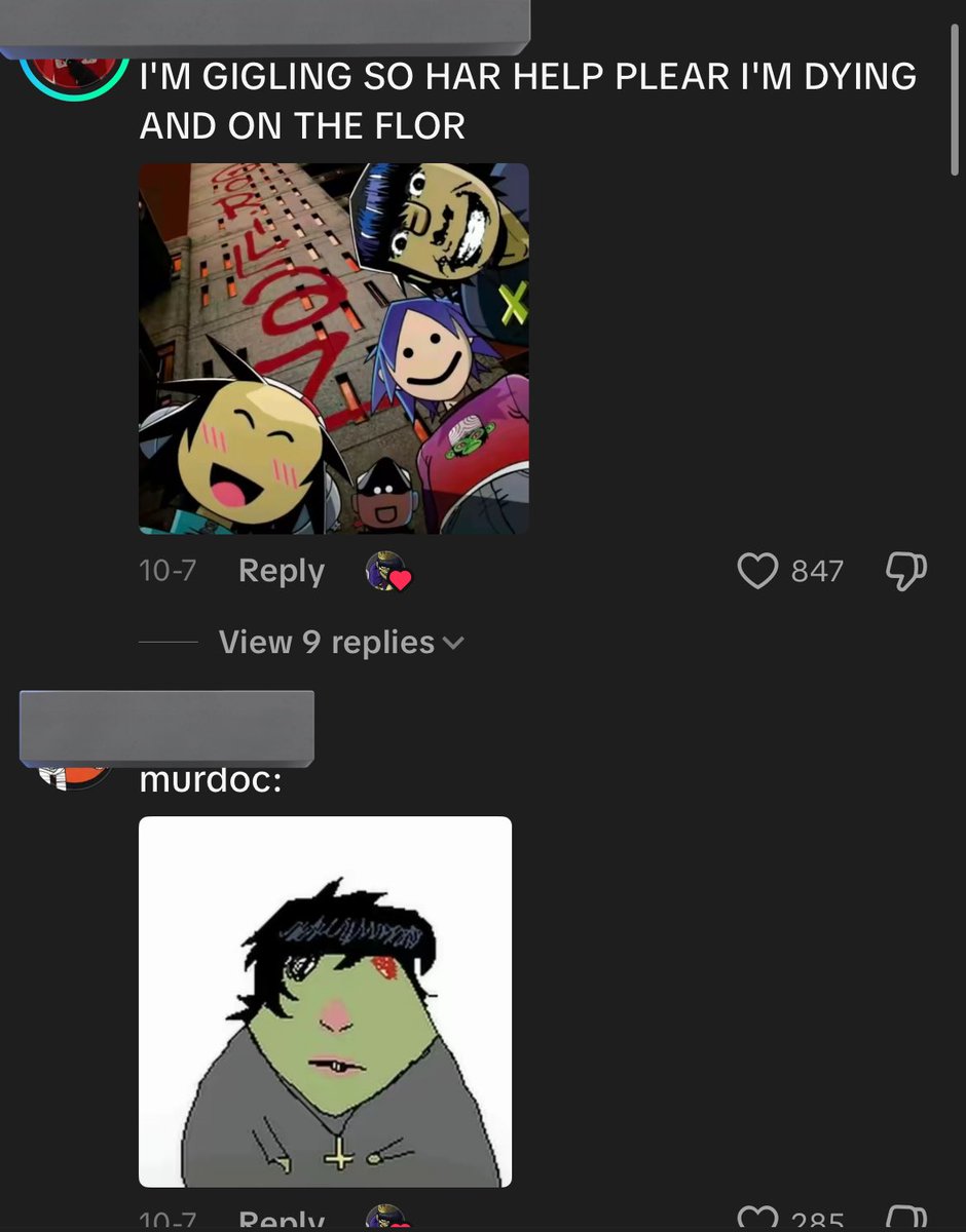 maybe i simply lack joy but these are so. Unfunny..? #gtwt #gorillaz