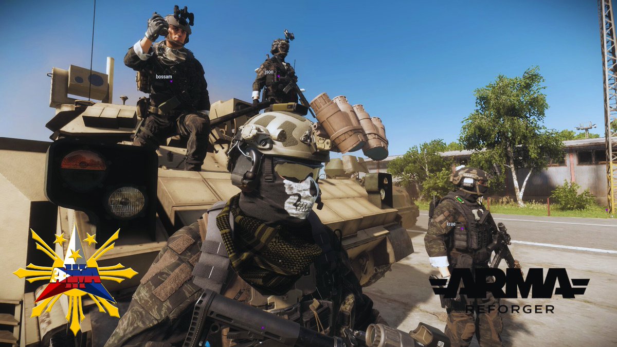 ArmaPh74491's tweet image. 🚨 PJSF now has its own Arma Reforger server — live and ready for action! 💥

Join our Discord to get the required mods and setup help from our staff. Let’s hit the battlefield! 🇵🇭⚔️
discord.gg/armaph

#PJSF #ArmaReforger #Milsim #PHGaming