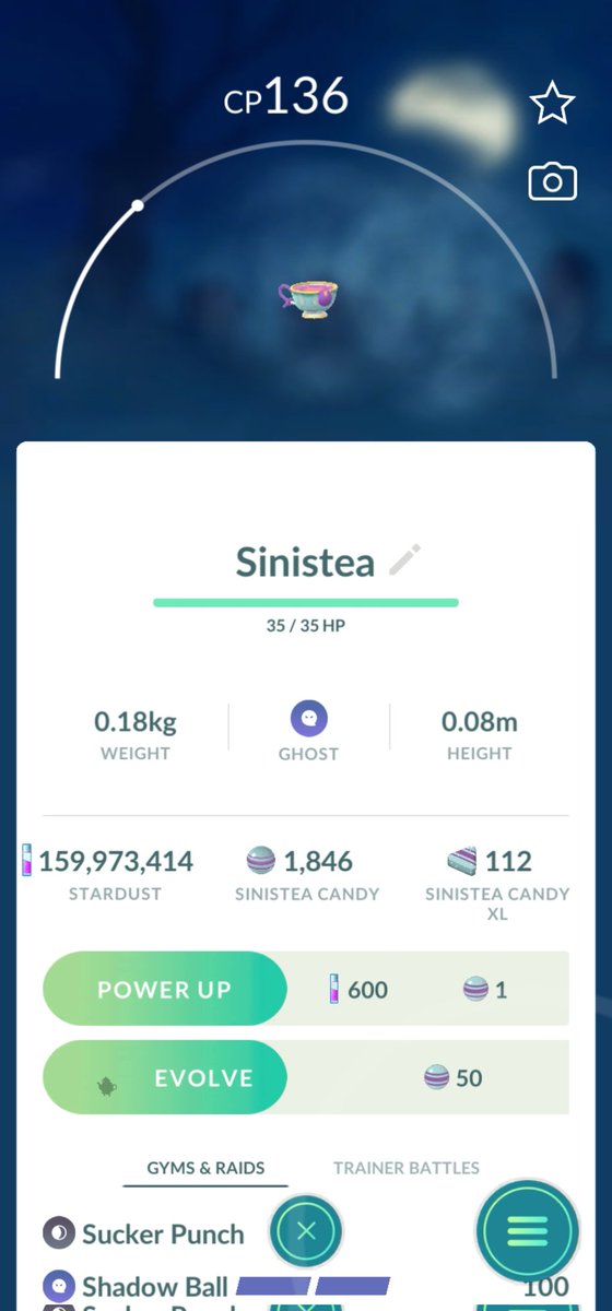 Day 6 on the road to #PokemonGoLevel80 , I was sick all last week and it came back today, so I got started very late. 

Caught 913 gastly for spotlight hour, all ultras.  Wanted to at least get 30km in, but it started getting to cold by the river. Caught over 3700 for the night.