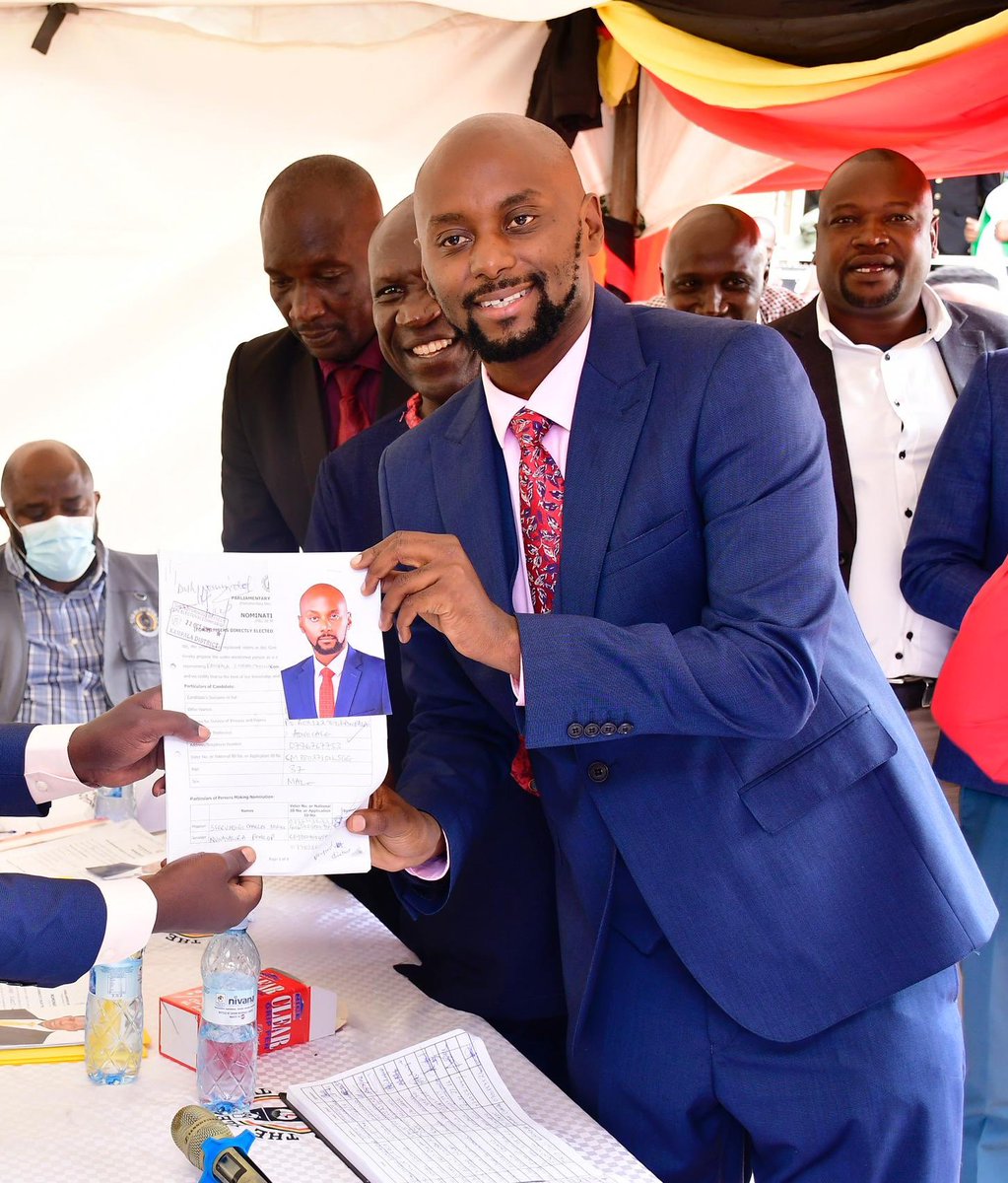 swiftpub's tweet image. UPDATE: National Unity Platform Party Secretary General, Davis Lewis Rubongoya, has been duly nominated to run for the Kampala Central MP seat by the electoral commission. #SwiftUpdates