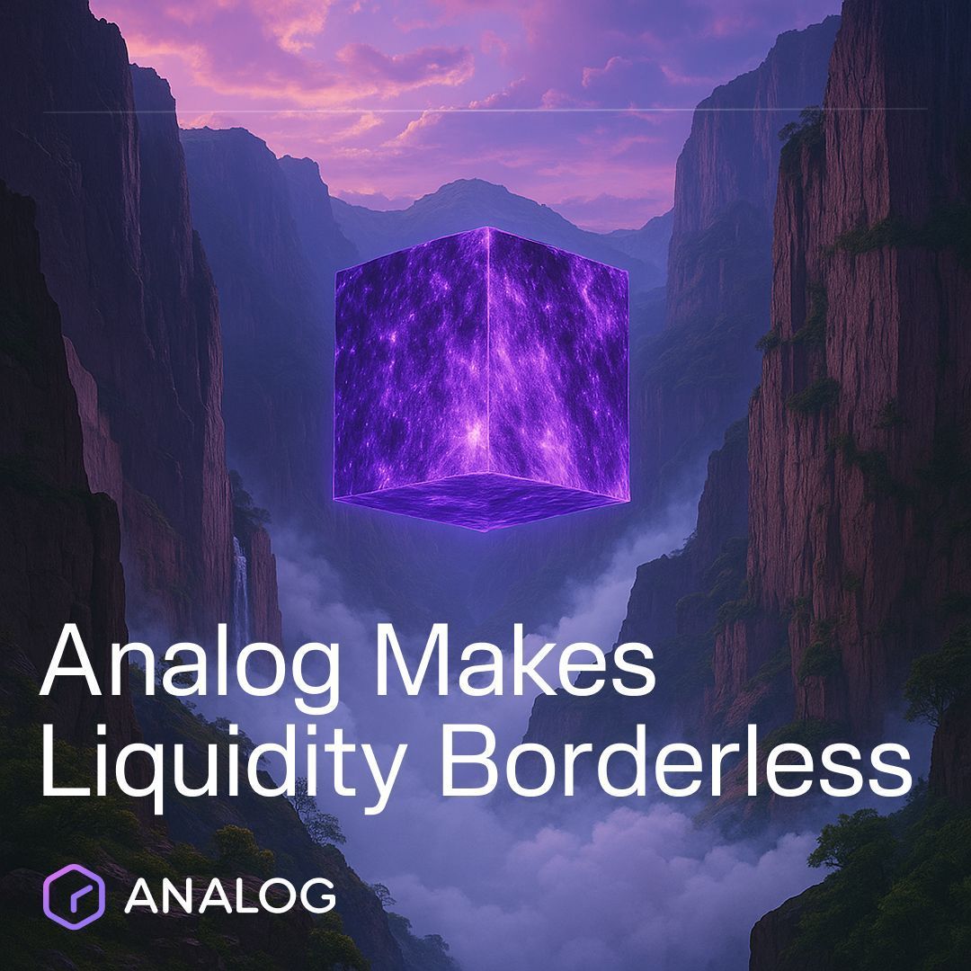 0x_engr's tweet image. Why build for one chain when you can build for all? 🌐
@OneAnalog makes liquidity truly borderless. Deploy once. Reach everywhere.
$ANLOG is all you need: buff.ly/80DwUAX
Stay active @wallchain
#Web3 #Blockchain #Analog